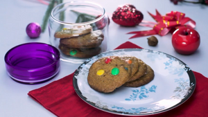 Homemade Cookies with Candy