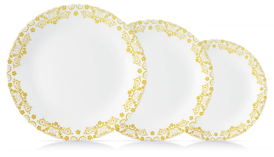 Endura Oriental Mystique Gold Dinnerset