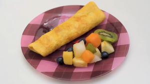 Vegetable Cheese Egg Roll