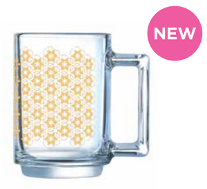 Luminarc Golden Flower Maze Mug