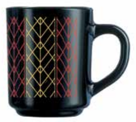 Luminarc Stackable Decorated Mendel Mug