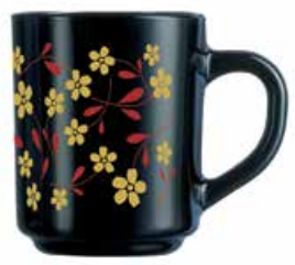 Luminarc Stackable Decorated Small Flowers Mug