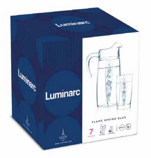 Luminarc Flame Spring Blue Drinkset