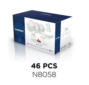 Luminarc Eufloria Dinnerset