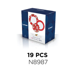 Luminarc Marjoliana Red Dinnerset