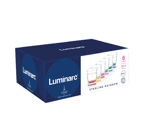 Luminarc Sterling Rainbow Drinkset