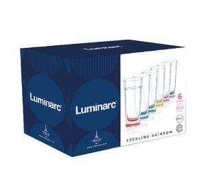 Luminarc Sterling Rainbow Drinkset