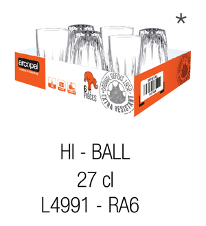 Arcopal Hussard Drinkset