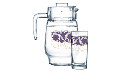 Endura Damask Purple Drinkset