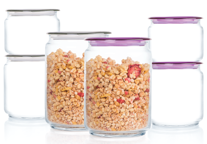 Luminarc Flat Lid Jar