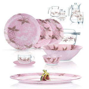 Luminarc 71 Pcs Safal Pink Dinnerset