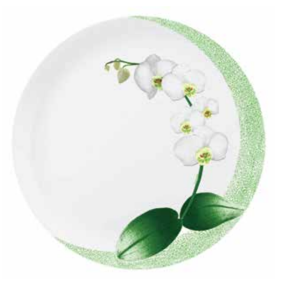 Luminarc White Orchid Dinnerset