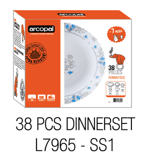 Arcopal Romantique Dinnerset