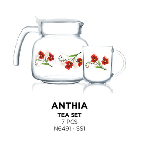 Luminarc Anthia Tea Set