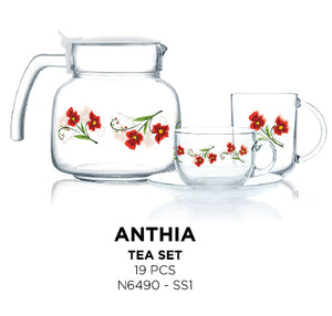 Luminarc Anthia Tea Set